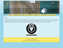 Tablet Screenshot of dipsopavimentos.com